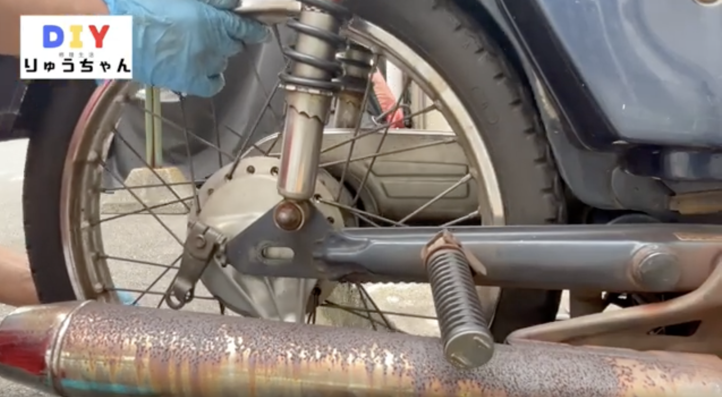 ホイール組み戻し