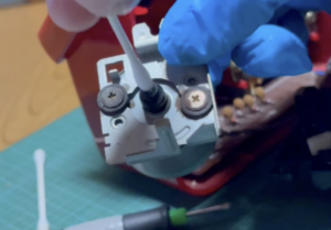 RX-M50 モーター 潤滑油 注油 固着修理
