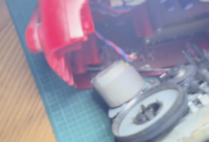 RX-M50 モーター 電圧確認 テスター測定