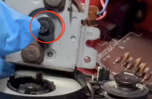 RX-M50 モーター軸 回転チェック 固着確認